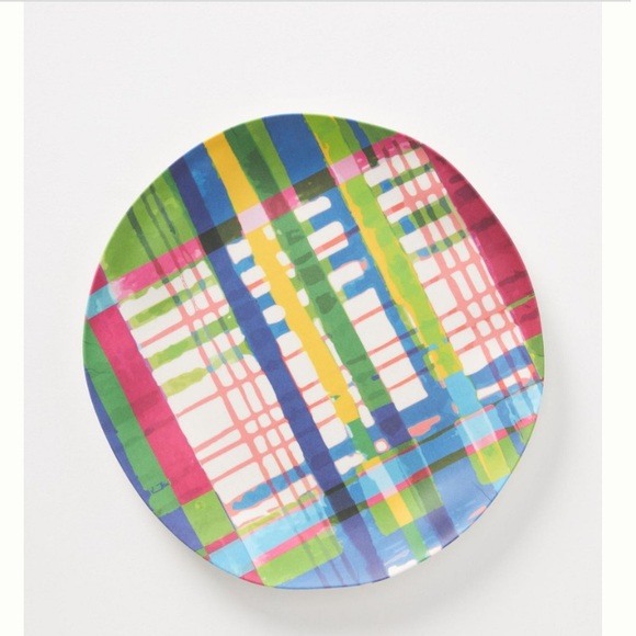Anthropologie Vera for Anthropologie Perennial Bamboo Melamine Dinner Plate - Picture 3 of 4